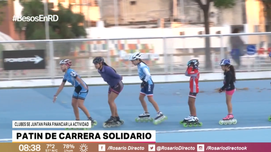 Impulsan el patín carrera en la ciudad