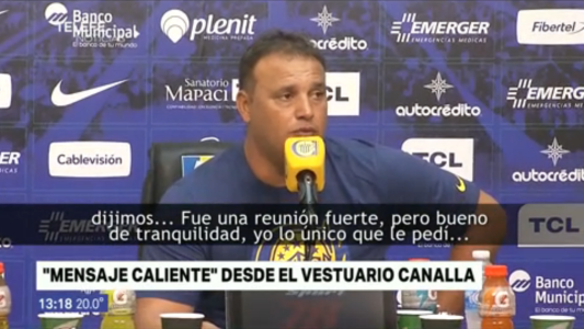 Se filtra un audio de Leo Fernández contra los dirigentes de Central