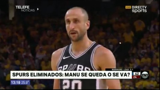 Manu Ginobili decide si se queda o se va de San Antonio Spurs
