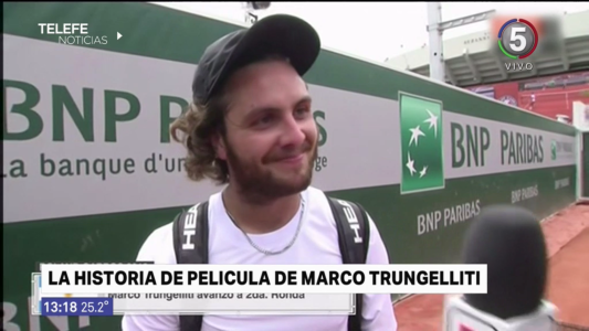 Roland Garros, Marco Trungelliti y una historia de película