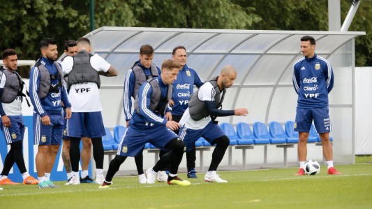 La selección entrena en Rusia con plantel completo