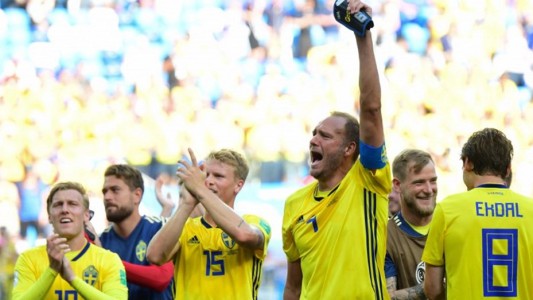 Gracias al VAR, Suecia logró quebrar a Corea del Sur y tuvo su mejor arranque en 60 años