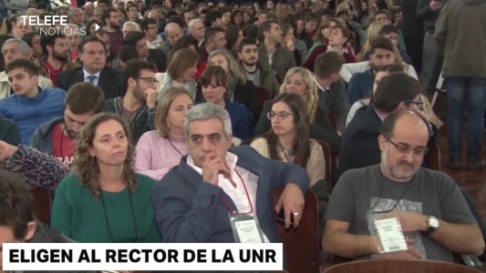 Franco Bartolacci fue electo como nuevo rector de la Universidad Nacional de Rosario