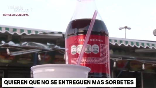 Proponen eliminar el uso de sorbetes plásticos