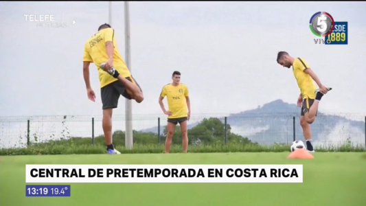 Central entrena de pretemporada en Costa Rica