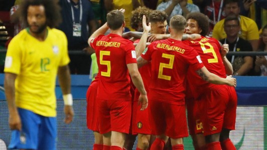 Brasil cayó ante Bélgica y quedó afuera de Rusia 2018