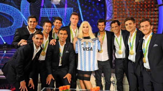 Noche en oro y plata: Susana Giménez recibió a Los Leones y a Juan Martín del Potro