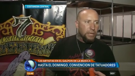 Un clásico: ya comenzó la convención de tatuadores