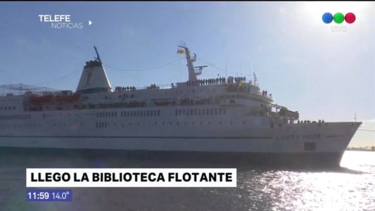 Rosario recibe la biblioteca flotante más grande del mundo