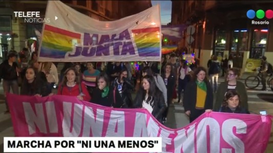 Rosario marchó contra la violencia machista