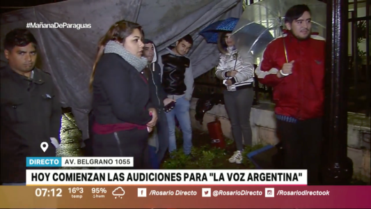 La Voz Argentina: comienzan las audiciones en Rosario