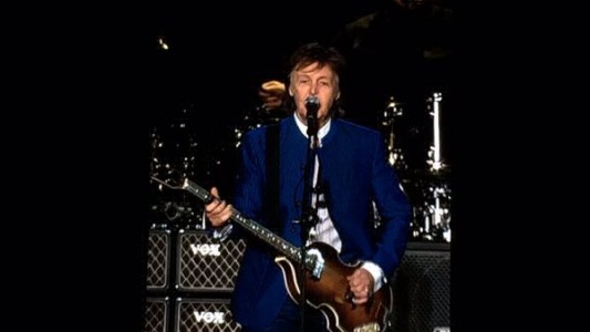 Paul McCartney  "¡Buenas noches Córdoba....Hola culiados!"