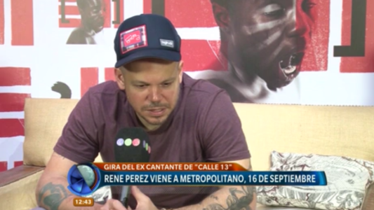 René Pérez comienza su gira y visitará Rosario en septiembre