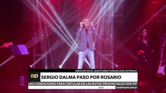 ¡Bailar pegados! Sergio Dalma pasó por Rosario y arrasó