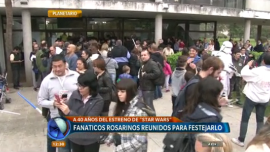 40 años del estreno de Star Wars: los fanáticos rosarinos se reunieron para celebrar