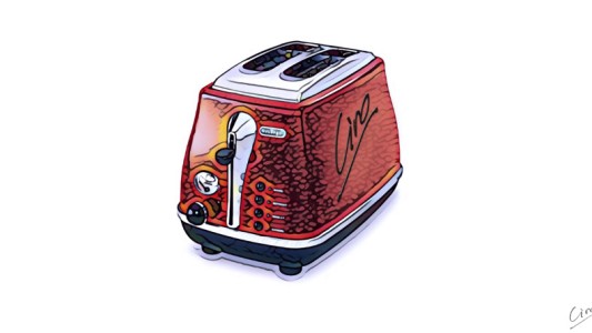 Se lo tomó con humor: Andrés Ciro Martínez hizo una canción para la tostadora que le robaron