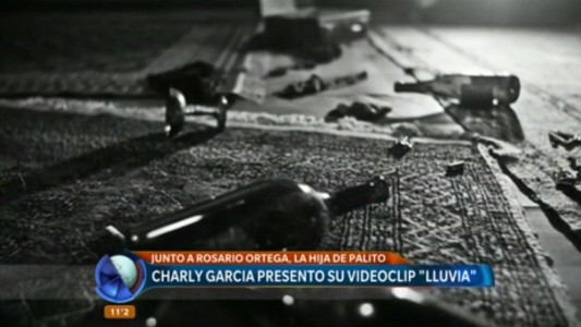 Charly García presentó su nuevo videoclip "Lluvia"