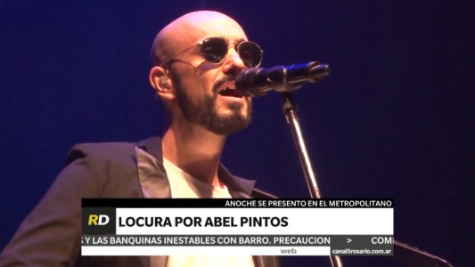 ¡Fans al ataque! Abel Pintos se presenta en Rosario en el marco de la "Gira 11"