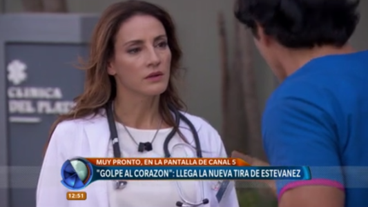 "Golpe al corazón": una nueva novela está llegando a la pantalla de Canal Cinco