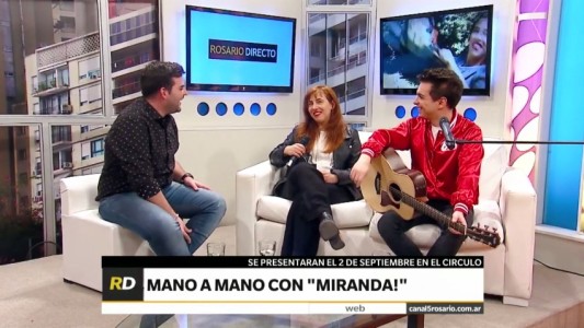 Miranda! presenta su nuevo disco en Rosario