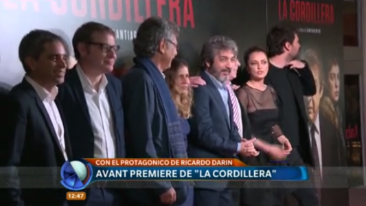 Llega la nueva película de Ricado Darín: estuvimos en la avant premiere de "La Cordillera"