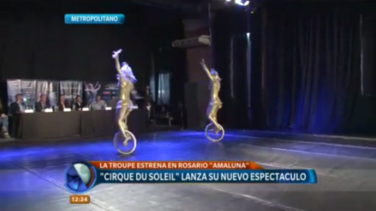 En febrero llega "Amaluna": Cirque du Soleil lanzó su nuevo espectáculo en Rosario