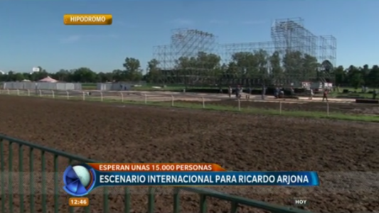 Llega el recital de Ricardo Arjona al Hipódromo