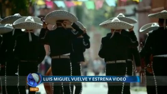 Luis Miguel vuelve a cantar y estrena video