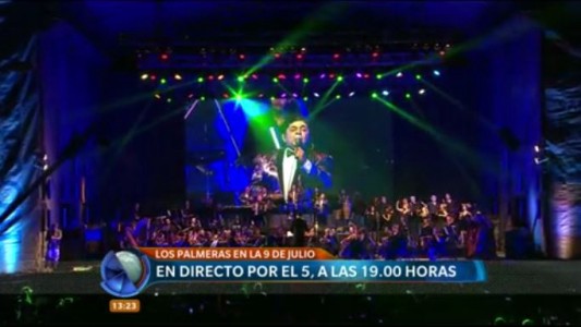 Los Palmeras y la Filarmónica tocarán en vivo en el Obelisco