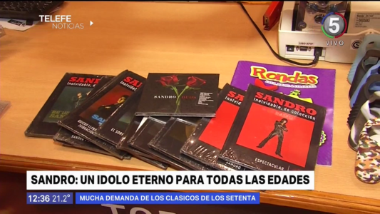 Furor por Sandro, un ídolo para todas las edades