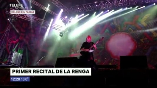 La Renga en Rosario: primer show con más de 30 mil personas