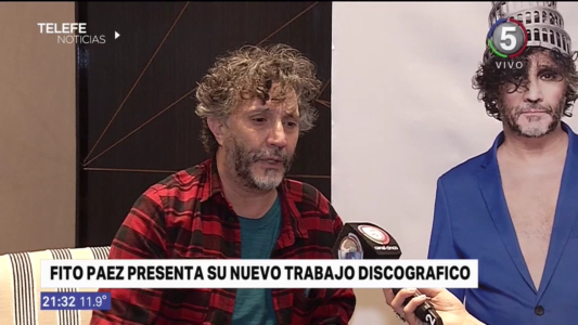 Fito Páez mano a mano con Canal Cinco