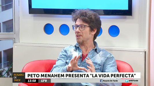 Peto Menahem presenta su segundo libro en Rosario