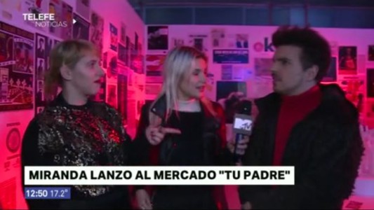 Miranda presentó "Tu padre", su último clip