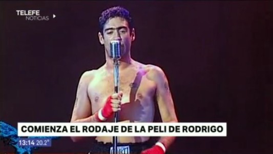 Comenzó el rodaje de la película de "El Potro" Rodrigo