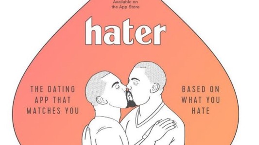 Hater, el Tinder para conocer a la gente que odia lo mismo que vos