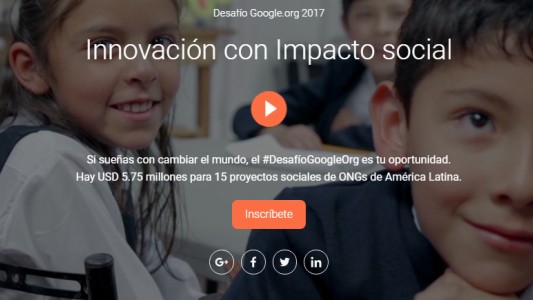 Google lanza un concurso para apoyar proyectos de ONGs en distintos países de América Latina