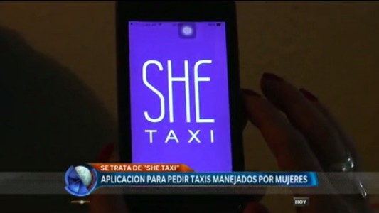 She Taxi: la app rosarina para pedir taxis conducidos sólo por mujeres