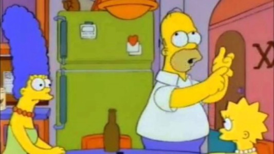 Le cortó a su novio con memes de Los Simpsons y se hizo viral