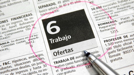 Demanda de empleo frenada: más de la mitad de los jóvenes no tienen trabajo