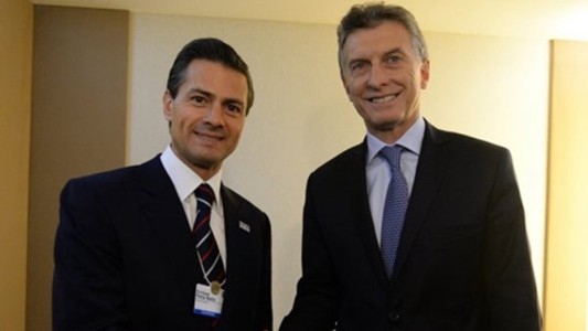 Macri habló con Peña Nieto y le expresó su apoyo en el enfrentamiento con Trump