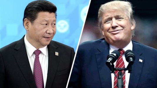 Trump recibe al presidente de China: dos potencias se saludan, de reojo