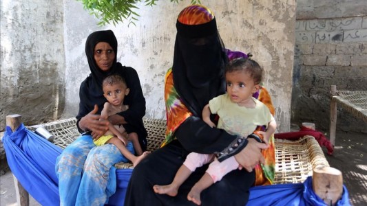 Profunda crisis humanitaria: la ONU advirtió sobre un "riesgo muy real" de hambruna en Yemen
