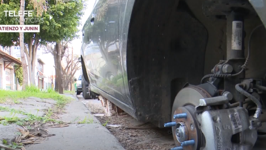 Los "roba ruedas" al ataque en la zona de Junín y Matienzo