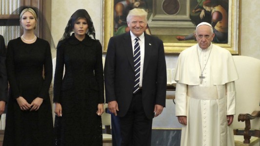 El papa Francisco recibió a Donald Trump en el Vaticano