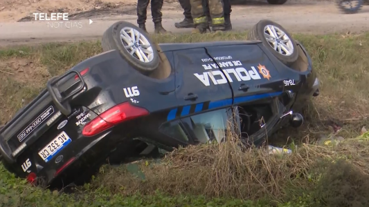 Choques de patrulleros en el centro de la escena: la respuesta del Ministerio