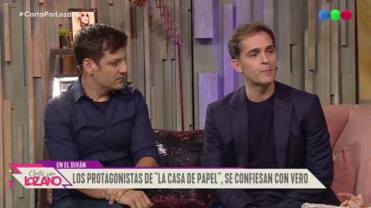 Pedro Alonso y Rodrigo De La Serna anticiparon la tercera temporada de La Casa de Papel