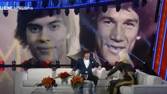 Susana, cara a cara con el nieto de Carlos Monzón