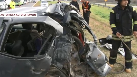 Choque en la autopista a Buenos Aires: murió otra niña que viajaba en el auto
