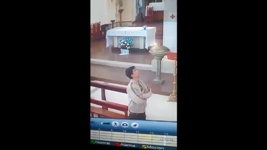 Insólito robo en una parroquia: el ladrón se fue con un indiscreto botín